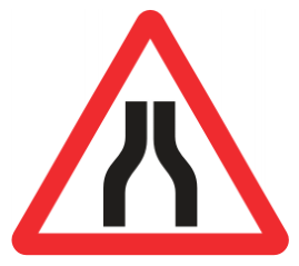 Liiklusmärk 161 — Teekitsend