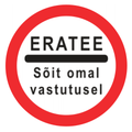 Erateel sõidu keeld (311d)