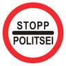 Liiklusmärk 336a — Politseikontroll