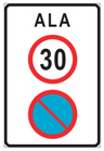 Liiklusmärk 388 — Kaks mõjuala