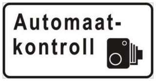 Liiklusmärk 559a — Automaatkontroll